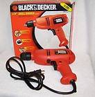 Black & Decker DR200 3/8 Corded Variable Speed Drill USED