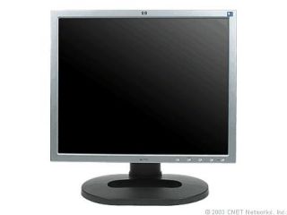 HP L1925 19 LCD Monitor   Black Silver