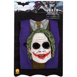 THE JOKER Batman Dark Knight Costume Accessory Kit A50