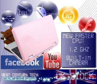 New Cheap 7 inch PINK Mini LAPTOPs PC NETBOOK Android 4.0 Notebook 