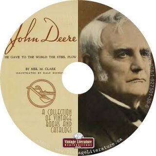 History of John Deere {7 Vintage Catalogs} on DVD