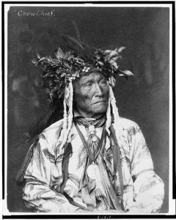 Crow chief,tribal,I​ndians,Native American,North​,clothing,head 