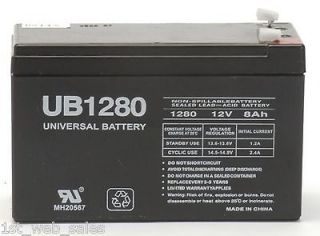 SLA Battery 4 Cyberpower 12V 7ah 8ah B 613 SLA1075 7.5ah AGM 12 Volt