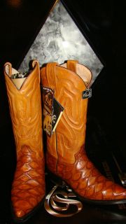 Rancho Boots Genuine Leather Imitation Anteater (Oso Hormiguero)