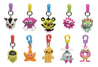 Moshi Monsters Zippsters MOSHLING Zipper PULL Clip On Series 1 Collect 