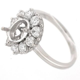   Diana Kate Middleton Inspired Diamond Engagment Ring Setting 1.10ct