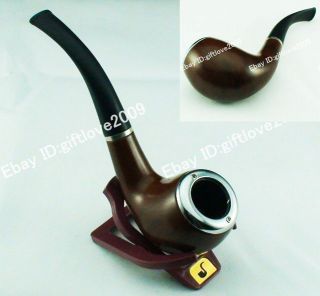 Durable Noble Vintage Round Vogue Knight Tobacco smoking pipe gift 