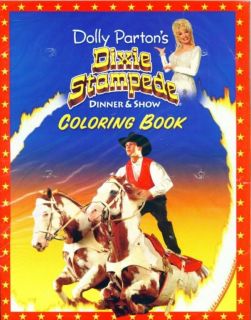 DOLLY PARTONS DIXIE STAMPEDE Coloring Books ORLANDO