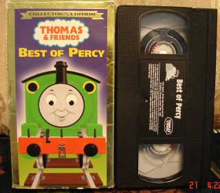Thomas and Friends The Best of Percy Train Tank VHS VGC VIDEO RARE 