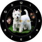 Welsh Slate Dog Clock   Find Your Favourite Breed