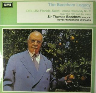 Delius(Vinyl LP)The Beecham Legacy Vol.3 HQS. 1126 EMI/