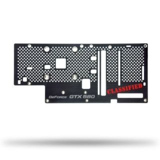 NEW EVGA GTX 580 Classified Backplate M021 00 000007 BACK PLATE