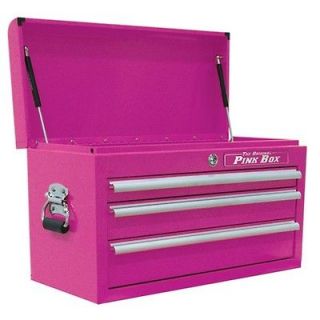 pink tool chest