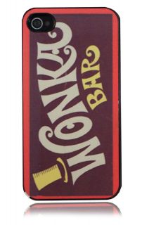   4s Charlie & The Chocolate Factory Wonka Bar Design Hard Case Cover