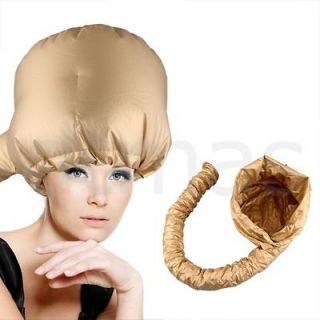 Gold Salon Barber Soft Hair Dryer Bonnet Hood Attachment