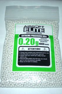 Airsoft Elite .20g Airsoft BBs (4000 Rounds)