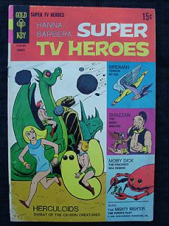 OLD VINTAGE 1969 HANNA BARBERA SUPER TV HEROES # 4 HERCULOIDS BIRDMAN