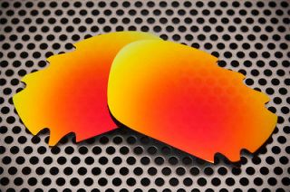   VL Polarized HD Fire Red Replacement Vented Lenses for Oakley Jawbone