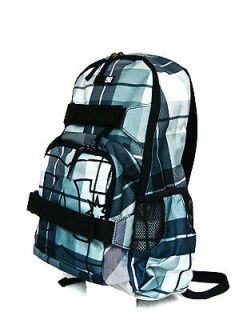 DC Shoes School or Computer Backpack ~ Nelstone   Gray Plaid