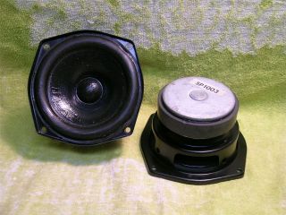 Pair vintage KEF B110 SP1003 Mid / Bass 5 Speakers LS3/5A Rogers 
