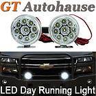 Xenon White 9 SMD LED 4WD Off Road Fog/Driving Lamps Daytime Running 