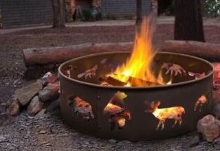 fire pit ring in Fire Pits & Chimineas