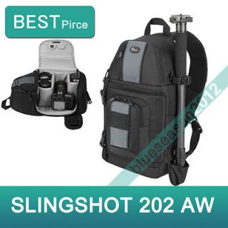 New Lowepro SlingShot 202 AW Camera Backpack Shoulder Bag with All 