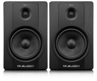 Audio BX8 D2 Next Generation 130 Watt Bi Amplified Studio Monitors