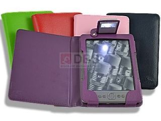   WITH LIGHT CASE COVER FOR  KINDLE 4 & KOBO TOUCH 2011 MODEL