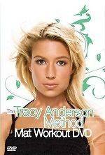 TRACY ANDERSON METHOD MAT WORKOUT NEW DVD FITNESS