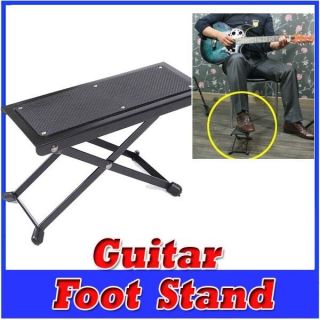 Guitar foot Stand classical black Music stool support Acoustic Guitar 