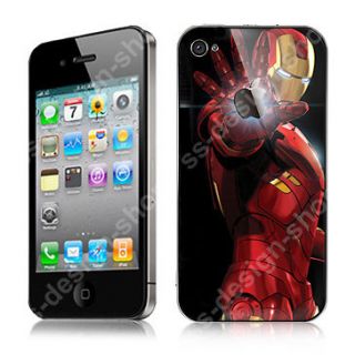 Iron Man War Machine Vinyl Decal Sticker Skin for Mac Apple iPhone 4 