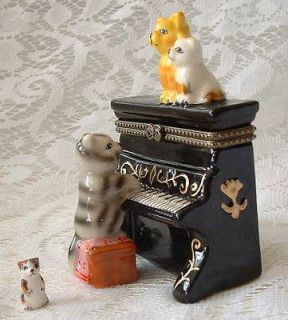 Collectibles  Animals  Cats  Trinket Boxes