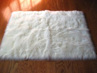 fake fur rug in Leather, Fur & Sheepskin Rugs
