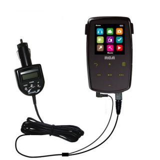 RCA M3904 Lyra Digital Media Player Charging FM Transmi