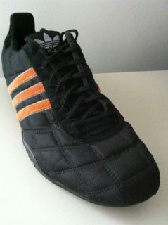 ADIDAS  Tuscany Goodyear  Sneakers Mens Size 13 Black Nylon/ Orange 