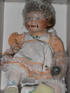 Danbury Mint AMY doll by Elke Hutchens NO cert. of authenticity in 