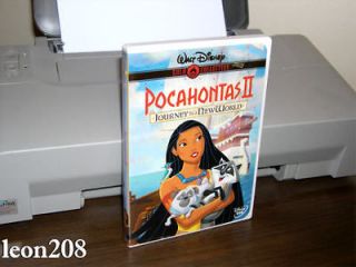 Pocahontas II Journey To A New World (DVD, 2000, Gold Edition 