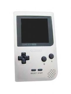 Nintendo Game Boy Pocket Silver Handheld System Only *USED*