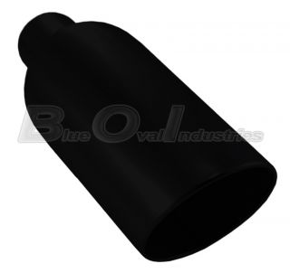   Superduty Pypes Diesel 4 In 10 Out 18 Long Black Exhaust Tip