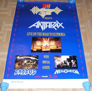 MTV Headbangers Ball Anthrax Exodus Helloween Live Road to Euphoria 