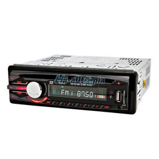 NEW Mobile 1 Din Car DVD Player Audio  USB SD Stereo Received