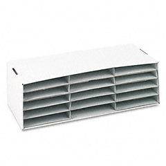 NEW PACON 001310 Z21972 Corrugated Paper Sorter/Storage Box, 15 