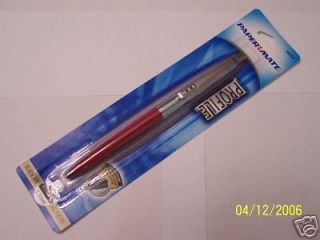 PAPERMATE PROFILE RED NOT SLIM PEN NEW IN PACKAGE RARE