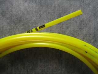 16 ID Yellow Fuel Line Hose for Go Karts Lawn Equipment   1 Foot