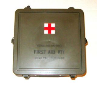 US Military OD First Aid Ammo GP Utility Container Case