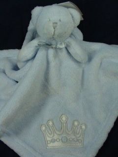 Blankets & Beyond Teddy Bear Security Snuggle Blanket NWT Crown
