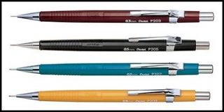 Pentel Sharp P205 03 07 09 Mechanical Drafting Pencil 0.3mm 0.5mm 0 