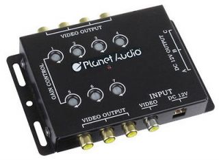 Planet Audio PVA7 One IN/Four OUT Video Signal Amplifier