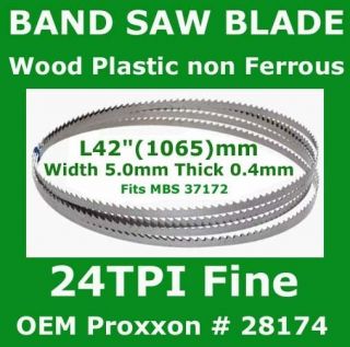 PROXXON 28174 Fine Toothed Band Saw Blade Swedish Steel 24 TPI WOOD 